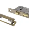 Antique Brass 76mm (3") CE Mortice Bathroom Lock | ALKBATH3AB
