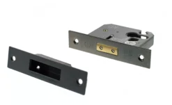 Black Nickel 2.5" Euro Cylinder Mortice Deadlock | ALKDEADE25BN