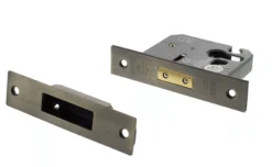 Matt Antique Brass 2.5" Euro Cylinder Mortice Deadlock | ALKDEADE25MAB