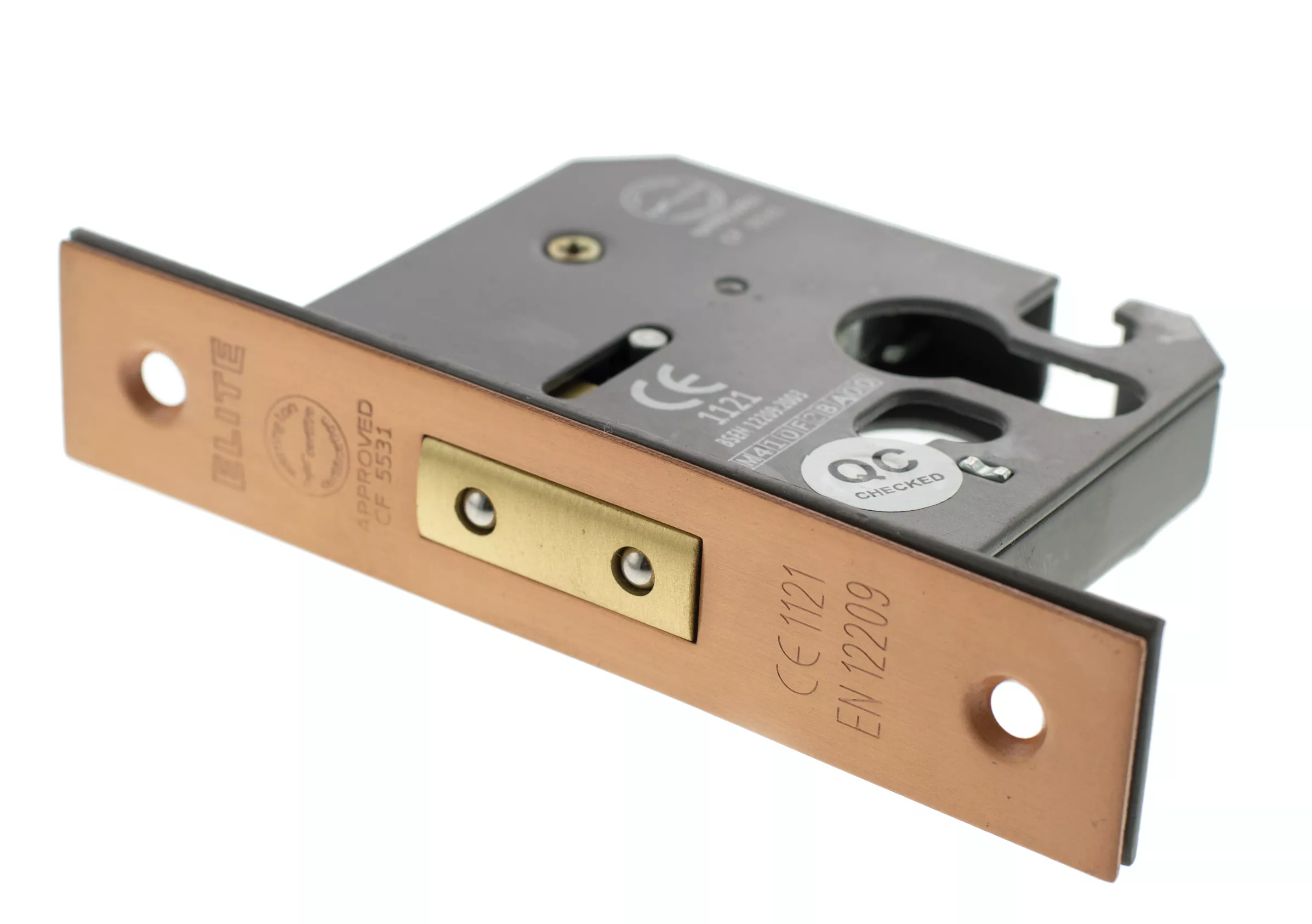 Urban Satin Copper 2.5" Euro Cylinder Mortice Deadlock | ALKDEADE25USC 2 Urban Satin Copper 2.5" Euro Cylinder Mortice Deadlock | ALKDEADE25USC - Image 2