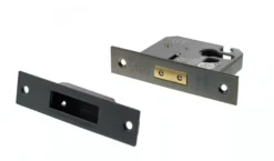 Black Nickel 3" Euro Cylinder Mortice Deadlock | ALKDEADE3BN