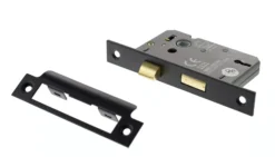 Matt Black 63mm (2.5") 3 Lever Standard Key Sashlock | ALKSASH3LK25MB 3 Matt Black 63mm (2.5") 3 Lever Standard Key Sashlock | ALKSASH3LK25MB -Home Door & Window Hardware Store alksash3lk25mb 1.png.mst