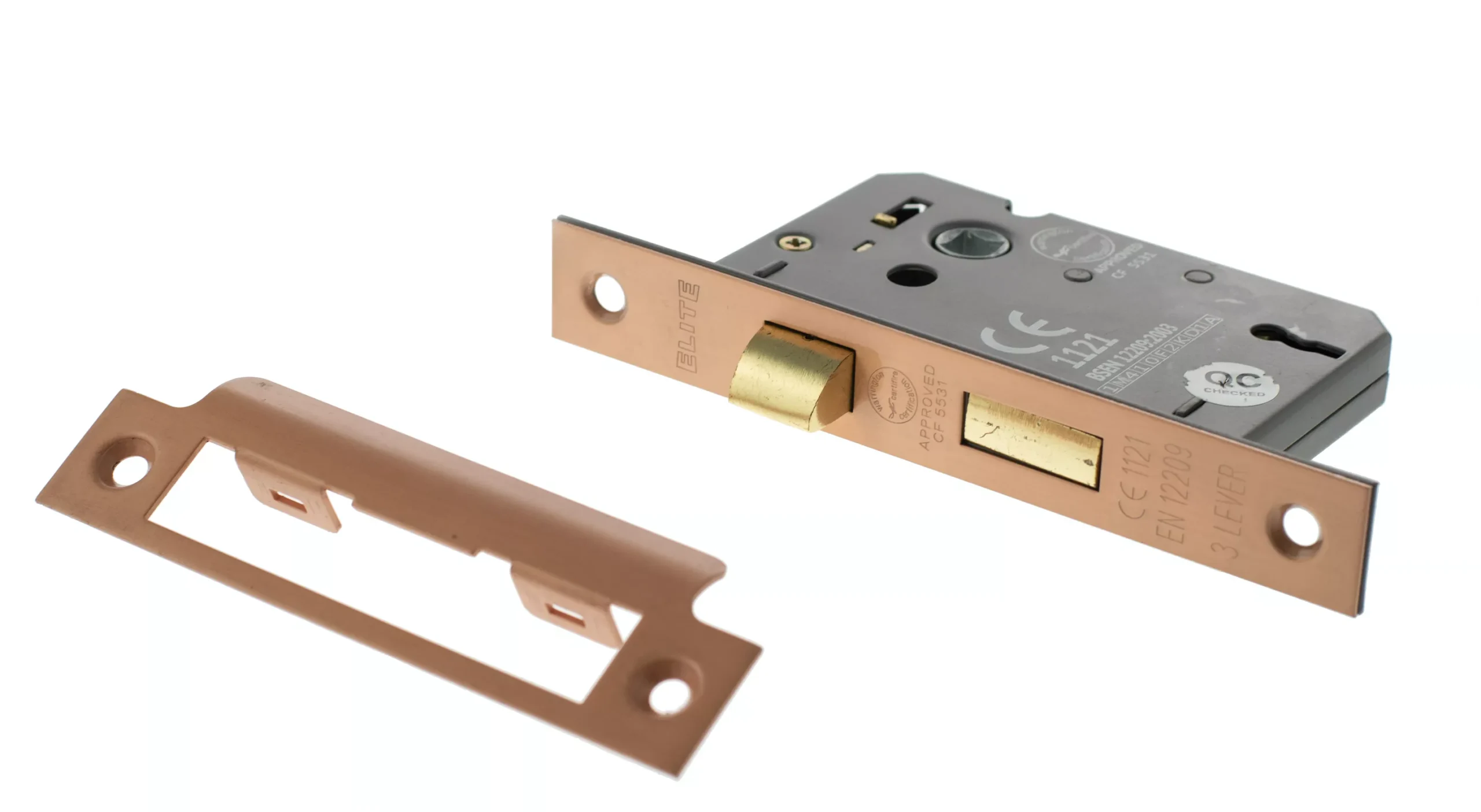 Urban Satin Copper 63mm (2.5") 3 Lever Standard Key Sashlock | ALKSASH3LK25USC 1 Urban Satin Copper 63mm (2.5") 3 Lever Standard Key Sashlock | ALKSASH3LK25USC