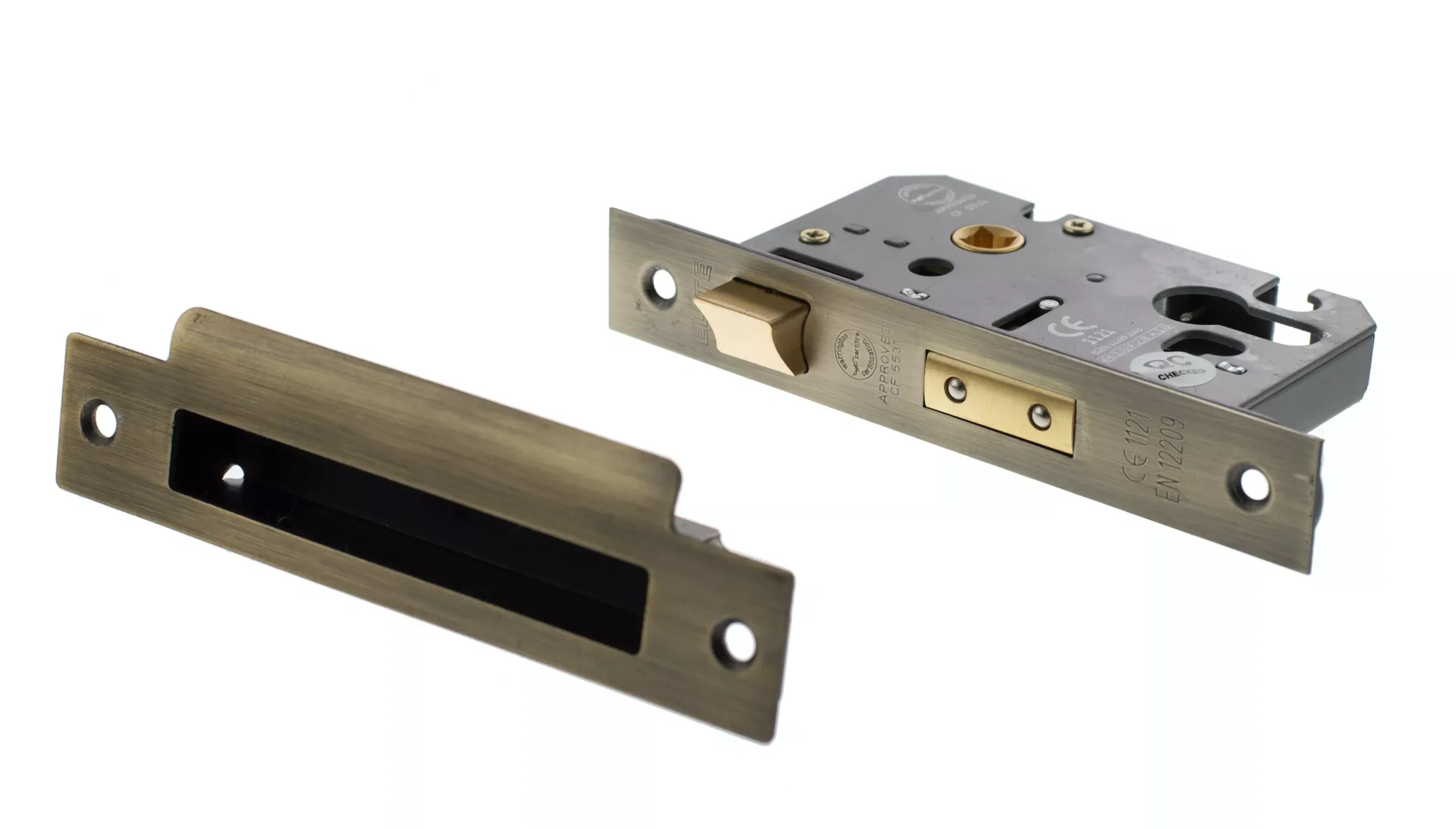 Matt Antique Brass 3" Euro Cylinder Mortice Sashlock | ALKSASHE3MAB 1 Matt Antique Brass 3" Euro Cylinder Mortice Sashlock | ALKSASHE3MAB