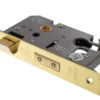 Satin Brass 3" Euro Cylinder Mortice Sashlock | ALKSASHE3SB