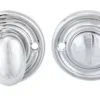 Polished Chrome Oval Snib Turn And Release | AQ133CP