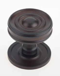 Burlington Matt Dark Brown Bloomsbury Cupboard Knob | BUR111DB