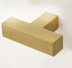 Burlington Satin Brass Trafalgar T Bar Knob | BUR202SB