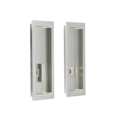 Burlington 150x55mm Satin Nickel Rectangular Concealed Turn And Release | BUR226SN