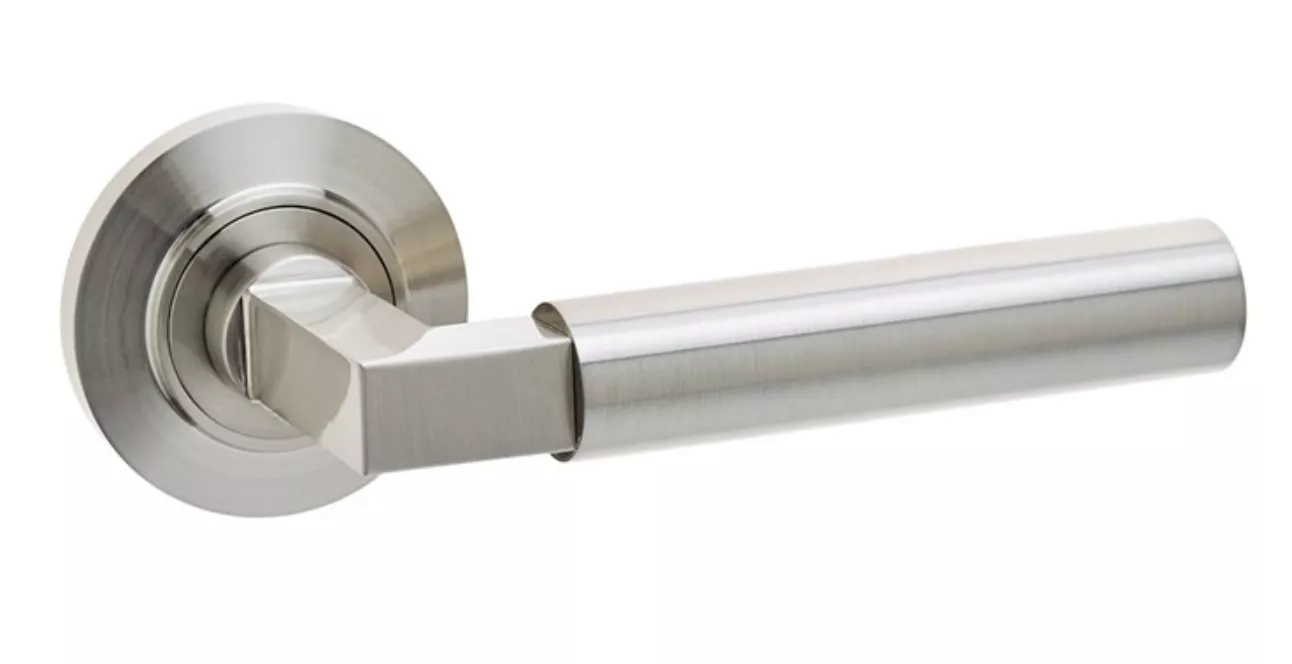 Set Burlington Satin Nickel Westminster Lever Furniture | BUR30SN 1 Set Burlington Satin Nickel Westminster Lever Furniture | BUR30SN