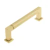 Burlington 128mm Satin Brass Westminster Cabinet Handles | BUR311SB
