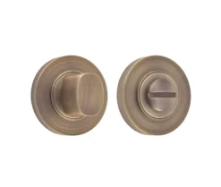 Burlington Antique Brass Turn & Release | BUR81AB