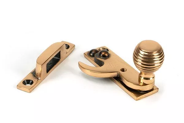 From The Anvil Polished Bronze Beehive Sash Hook Fastener | 46732 3 From The Anvil Polished Bronze Beehive Sash Hook Fastener | 46732 - Image 3