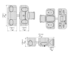 D&D MagnaLatch Side Pull Gate Latch | DD-MLSPS2 -Home Door & Window Hardware Store dd mlsps2c.png.mst