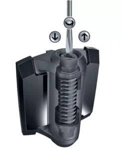 Pair D&D TruClose Black Trimmed Regular Sprung Self Closing Metal Gate Hinge | DD-TCA1S3BT -Home Door & Window Hardware Store dd tca1l2s3btc 1.png.mst