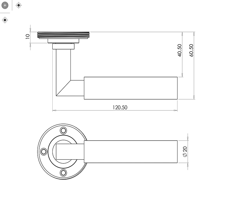 Set Burlington Satin Nickel Westminster Lever Furniture | BUR30SN 7 Set Burlington Satin Nickel Westminster Lever Furniture | BUR30SN - Image 7