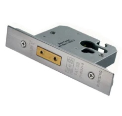 CARLISLE 76mm Satin Brass Easi T Euro Profile Deadlock | EDS5030SB