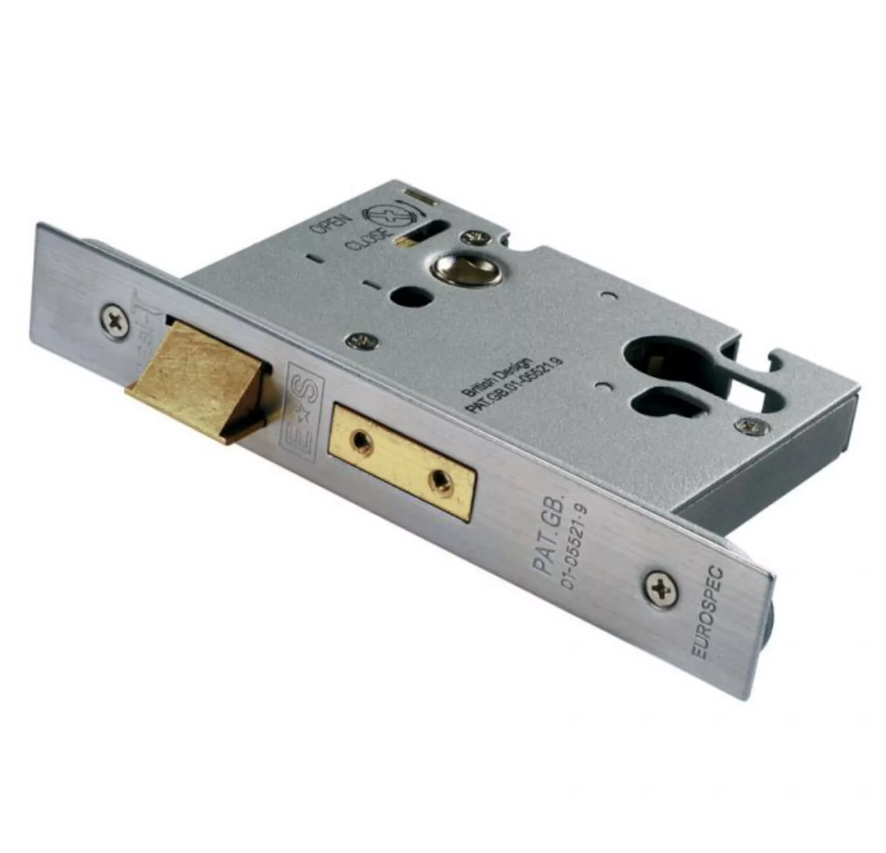 CARLISLE 64mm Satin Stainless Steel Easi T Euro Profile Sashock | ESS5025SSS 2 CARLISLE 64mm Satin Stainless Steel Easi T Euro Profile Sashock | ESS5025SSS - Image 2