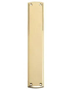 Polished Brass 382 X 64mm Fingerplate | FB107PB