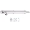 200mm X 38mm Fulton Polished Chrome Architectural Barrel Bolt FB62CP