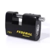 Federal FD731 80mm Rectangular Steel Padlock With Keying Options