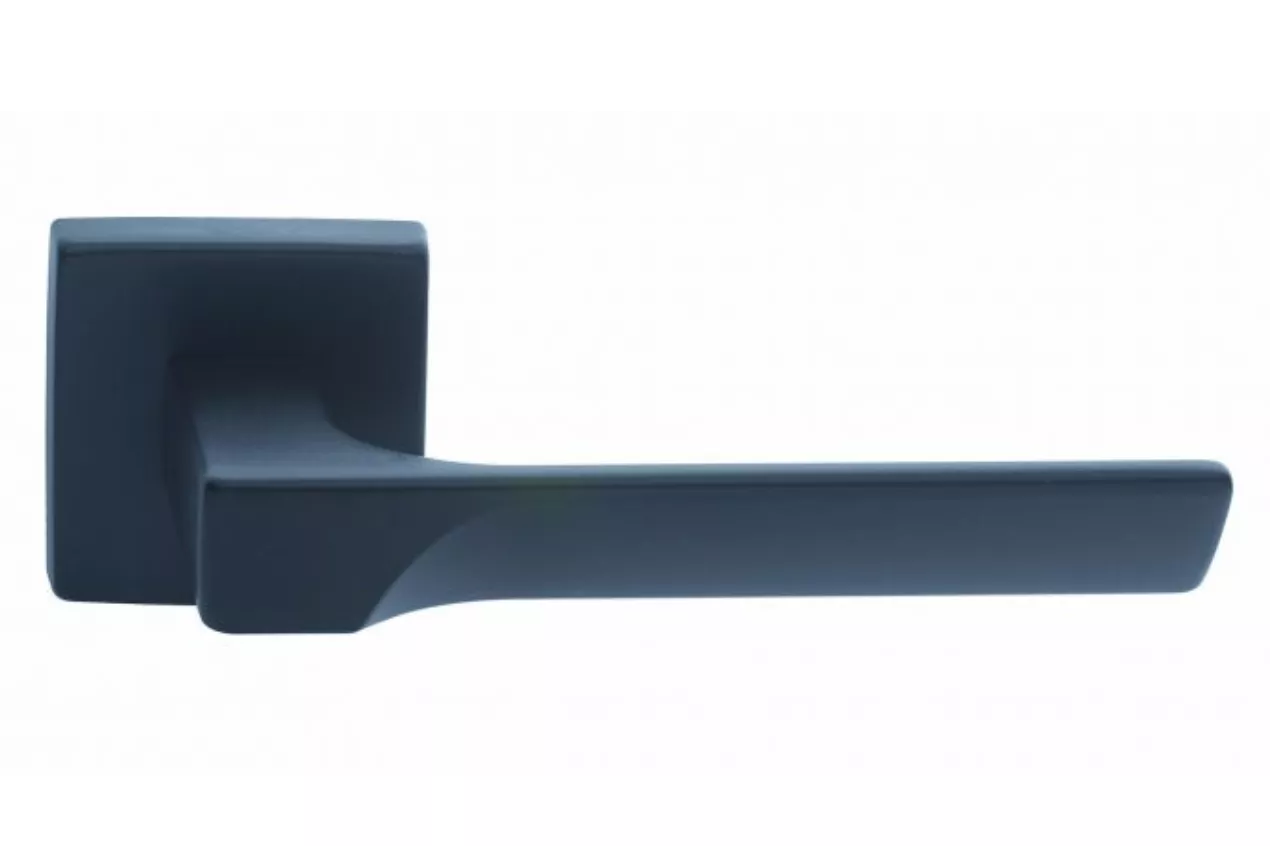 CARLISLE Set Manital Matt Black Flash Lever Furniture On Square Rose | FH5BLK 1 CARLISLE Set Manital Matt Black Flash Lever Furniture On Square Rose | FH5BLK