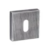 Atlantic Forme FMSKUG Urban Graphite Square Minimal Key Escutcheon