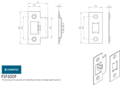 CARLISLE 64mm Satin Brass Easi T Heavy Sprung Tubular Latch | TLS5025SB 7 CARLISLE 64mm Satin Brass Easi T Heavy Sprung Tubular Latch | TLS5025SB -Home Door & Window Hardware Store fsf5009 tech 3.png.mst