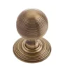 Frelan AB Reeded Mortice Knob