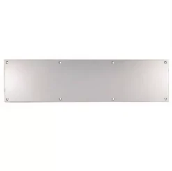 CARLISLE 690 X 150mm Eurospec Satin Stainless Kicking Plates | KPP1690SSS