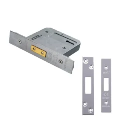 CARLISLE 76mm Polished Stainless Steel Easi T 5 Lever Deadlock | LDS5530BSS