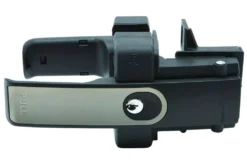 D&D Lokklatch Black/Brushed Stainless Steel Magnetic Lockable Latch | DD-LLMLDST