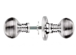 CARLISLE Set Manital Polished Chrome Queen Anne Rim Knob | M1001RCP