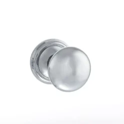 Atlantic Set Old English Polished Chrome Harrogate Mushroom Mortice Knob | OE58MMKPC