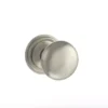 Atlantic Set Old English Satin Nickel Harrogate Mushroom Mortice Knob | OE58MMKSN