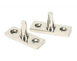 Anvil (8"") Polished Nickel Hammered Newbury Casement Window Stay | 46150 11 Anvil (8"") Polished Nickel Hammered Newbury Casement Window Stay | 46150 -Home Door & Window Hardware Store polished nickel hammered stay 2 2.png.mst