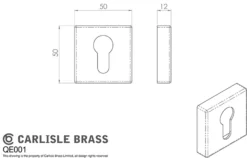 CARLISLE Manital Satin Brass Euro Escutcheon | QE001SB -Home Door & Window Hardware Store qe001 4.png.mst