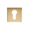 CARLISLE Manital Satin Brass Euro Escutcheon | QE001SB
