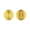 Rosso Tecnica Satin Brass Snib Thumbturn & Release | RT004PVDSB