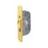 127x28mm Heavy Duty Polished Brass Sash Window Axle Pulley With Brass Wheel