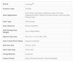 Pair D&D TruClose Black Regular Sprung Self Closing Wooden Gate Hinge | DD-TCA3S3RB -Home Door & Window Hardware Store screen shot 2019 10 03 at 4.44.26 pm.png.mst