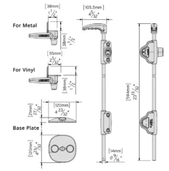 D&D 457mm LokkBolt Lockable Drop Bolt For Metal Gates | DD-LB118BXLA -Home Door & Window Hardware Store screen shot 2019 10 06 at 7.05.51 pm 1.png.mst