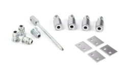 From The Anvil Pack Of 4 Satin Chrome 19mm Roller Sash Secure Stop | 49591