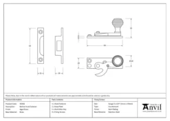 From The Anvil Aged Brass Beehive Hook Fastener | 45936 -Home Door & Window Hardware Store screen shot 2021 01 30 at 4.06.48 pm.png.mst