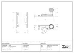 From The Anvil Aged Bronze Beehive Hook Fastener | 45939 -Home Door & Window Hardware Store screen shot 2021 01 30 at 4.11.13 pm.png.mst