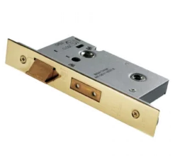 CARLISLE 64mm Polished Brass Easi T Bathroom Lock | BAS5025PB