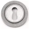 From The Anvil Pewter Standard Round Plain Rose Escutcheon | 45703