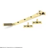 From The Anvil (8"") Aged Brass Brompton Casement Window Stay | 46173