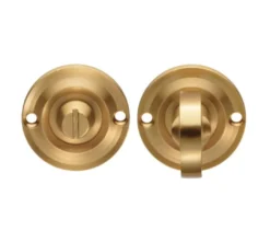 Delamain Satin Brass Small Snib Turn And Release | DK13SB