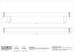Hoxton Satin Brass Wenlock 224mm Knurled End Cap Cabinet Handle | HOX160SB -Home Door & Window Hardware Store screenshot 2021 10 11 at 13.23.37 2 1.png.mst